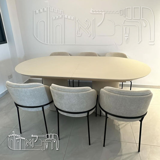 פינה אוכל אליפטית 1010 - סנס