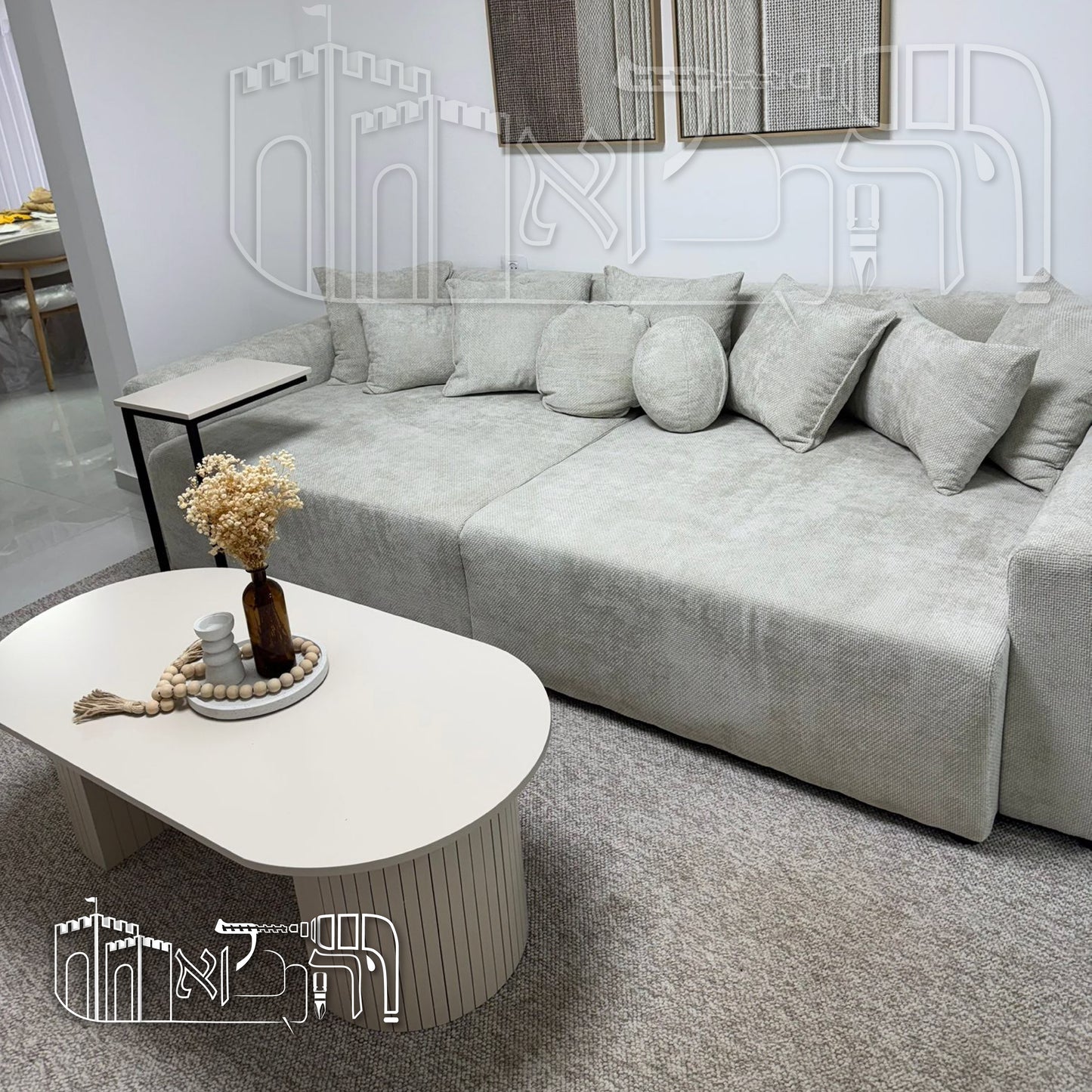 ספה בד יוטה מס 3