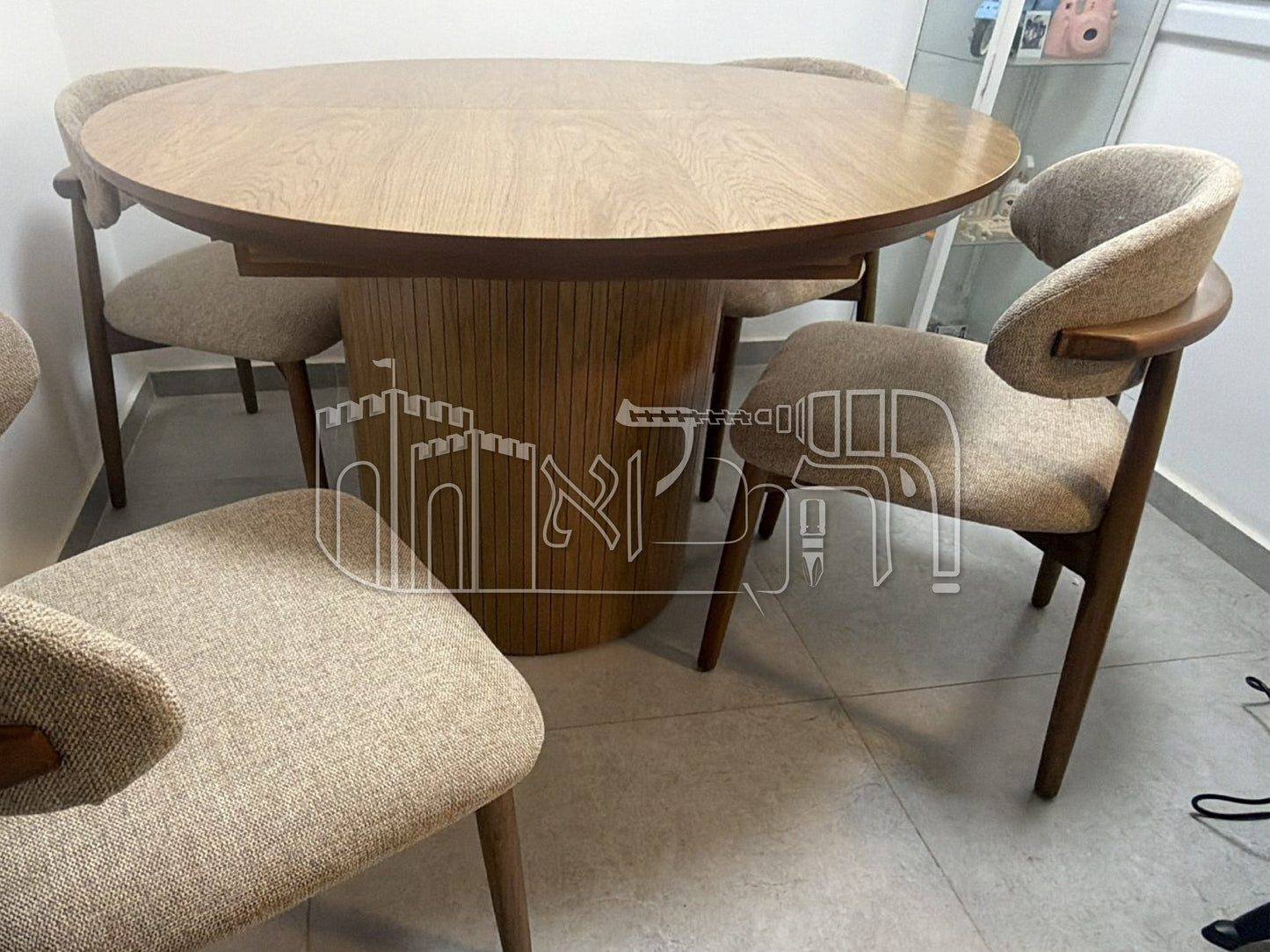 פינת אוכל עגולה 1008