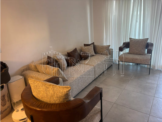 ספה ושתי כורסאות בד סקיי מס 7