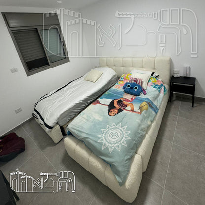 מיטה נפוח בד פייבר מס 2