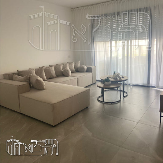 ספה פינתי בד מאנגו מס 2