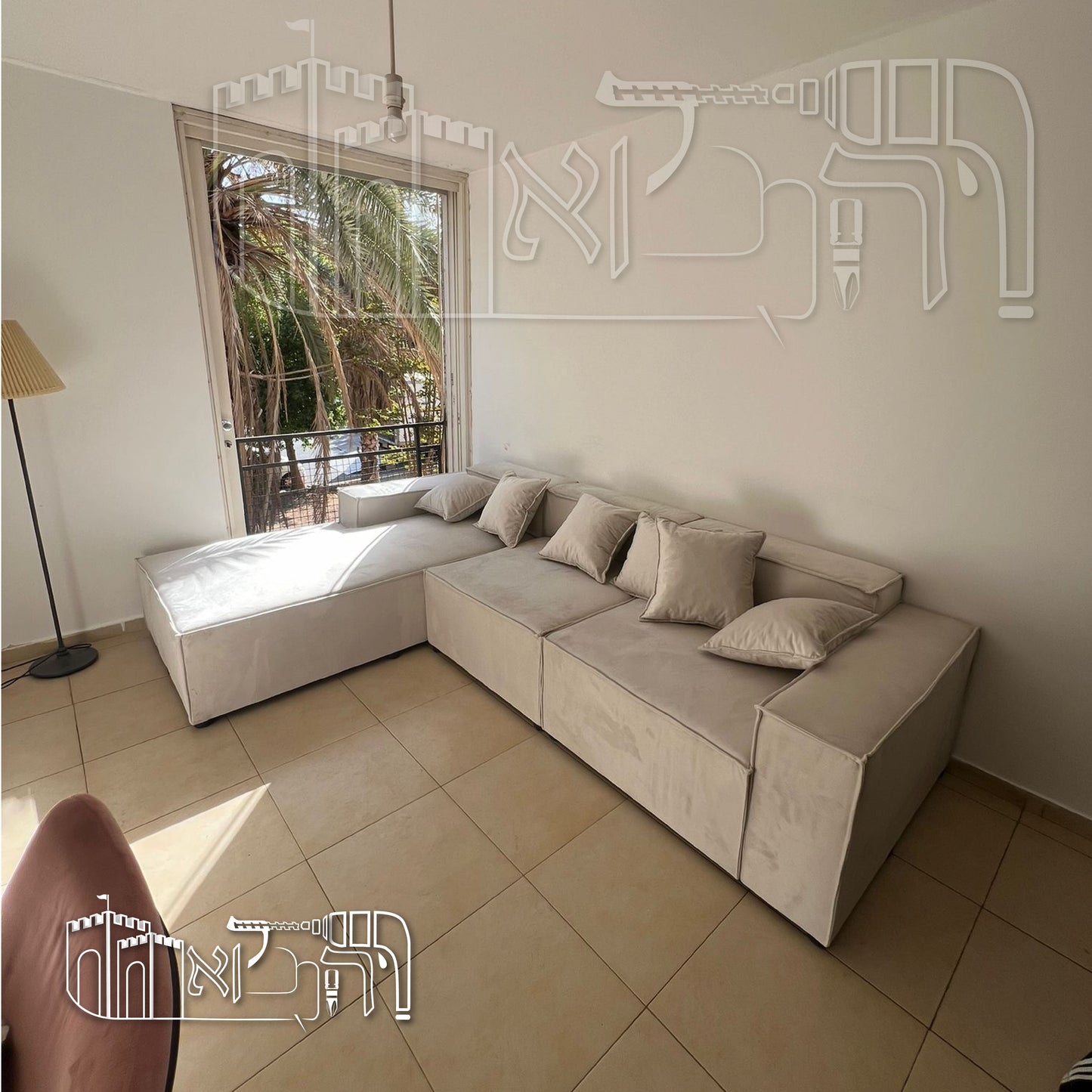 ספה פינתי בד איסטנבול מס 2