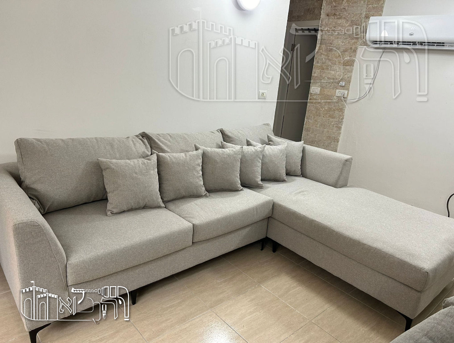 ספה פינתי בד אומיגה מס 3