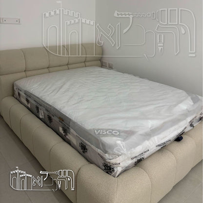 מיטה נפוח בד בוקלי מס 4