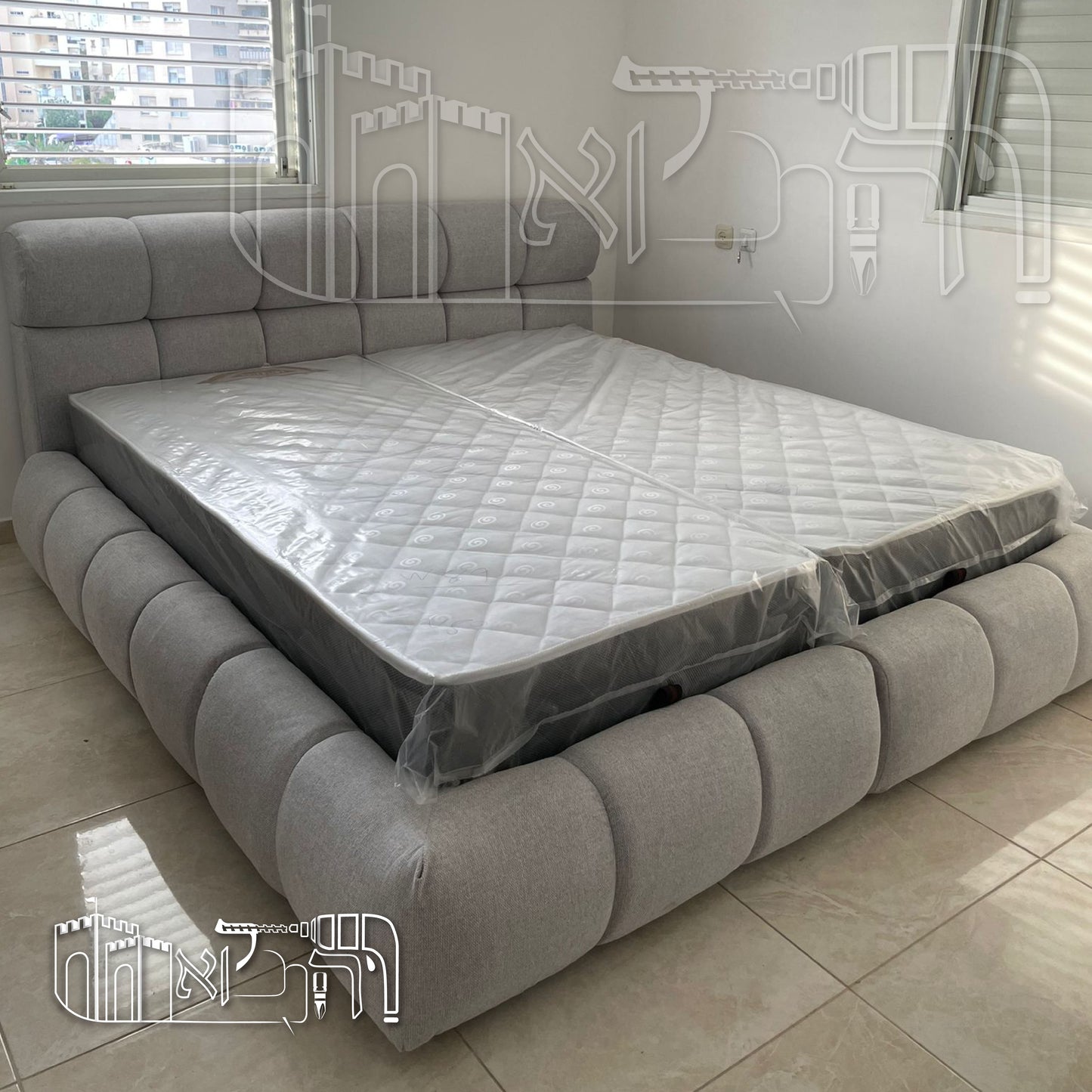 מיטה נפוח בד אסיה מס 9