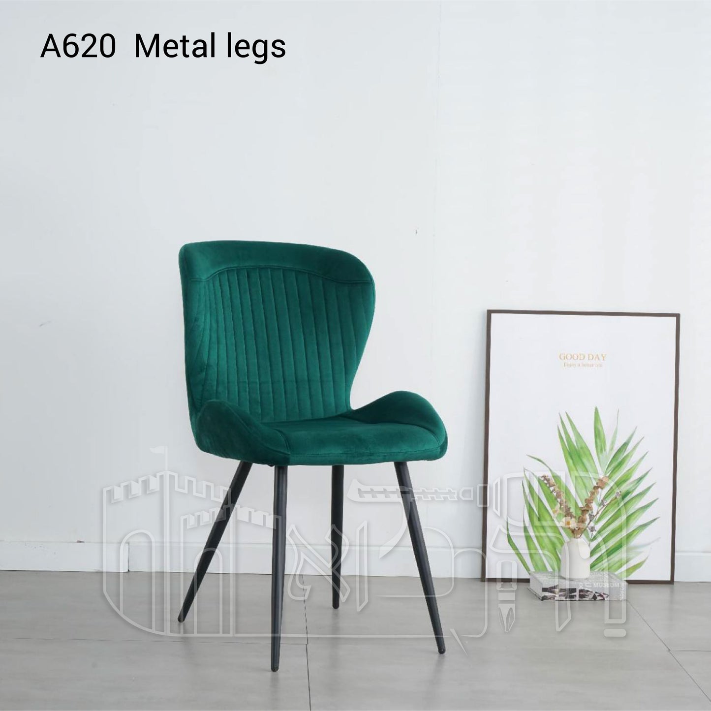 כיסא פינת אוכל A620 – רגלי מתכת