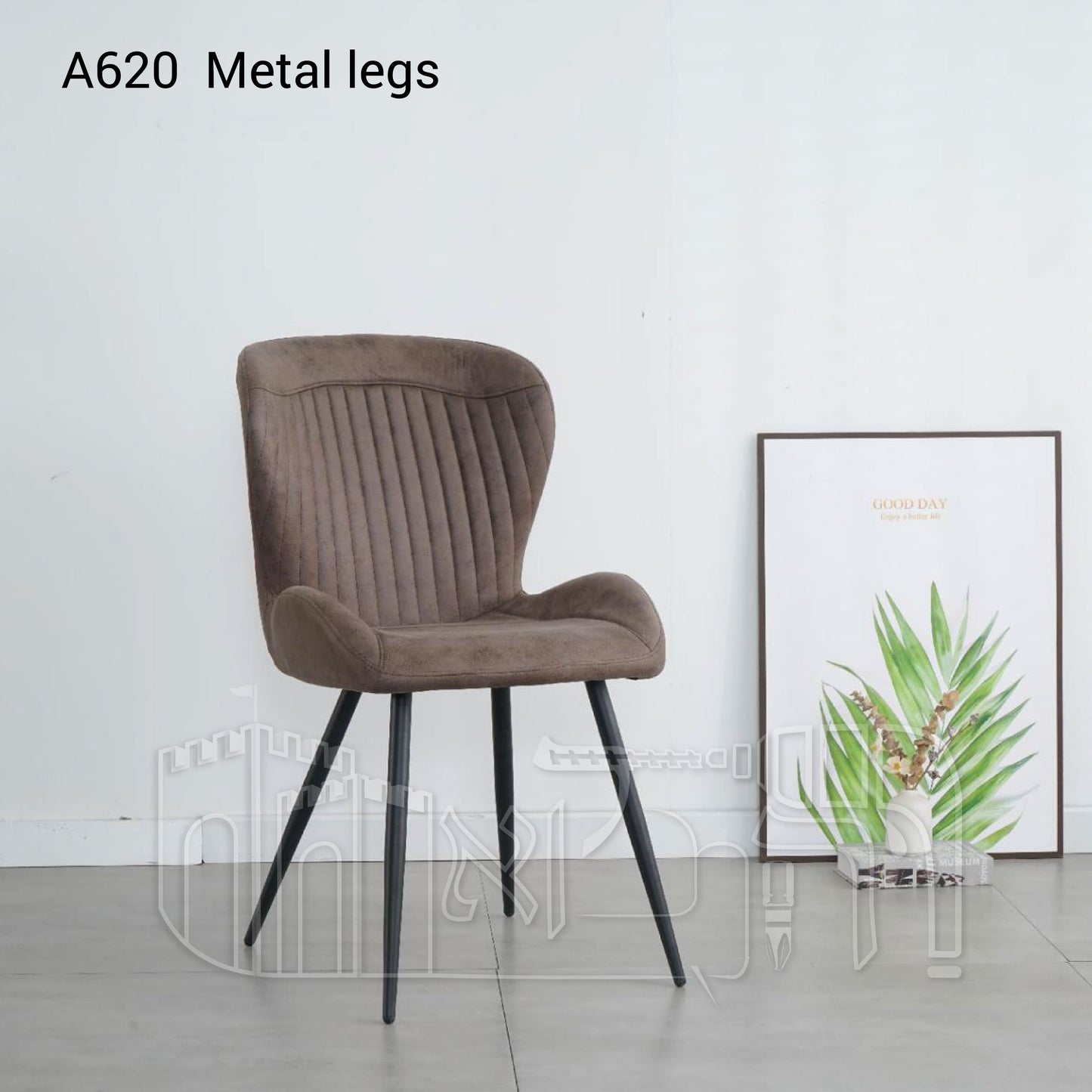 כיסא פינת אוכל A620 – רגלי מתכת