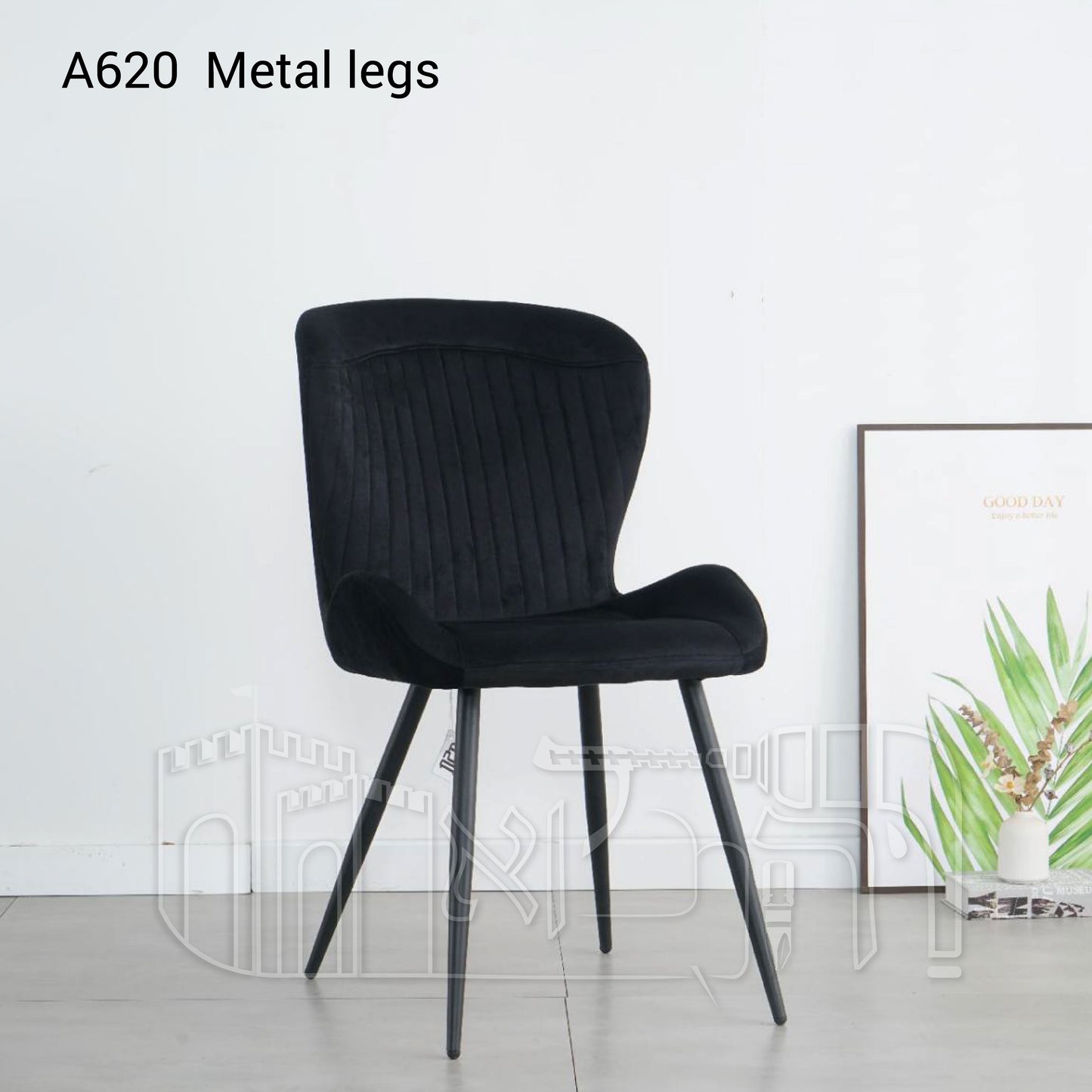 כיסא פינת אוכל A620 – רגלי מתכת