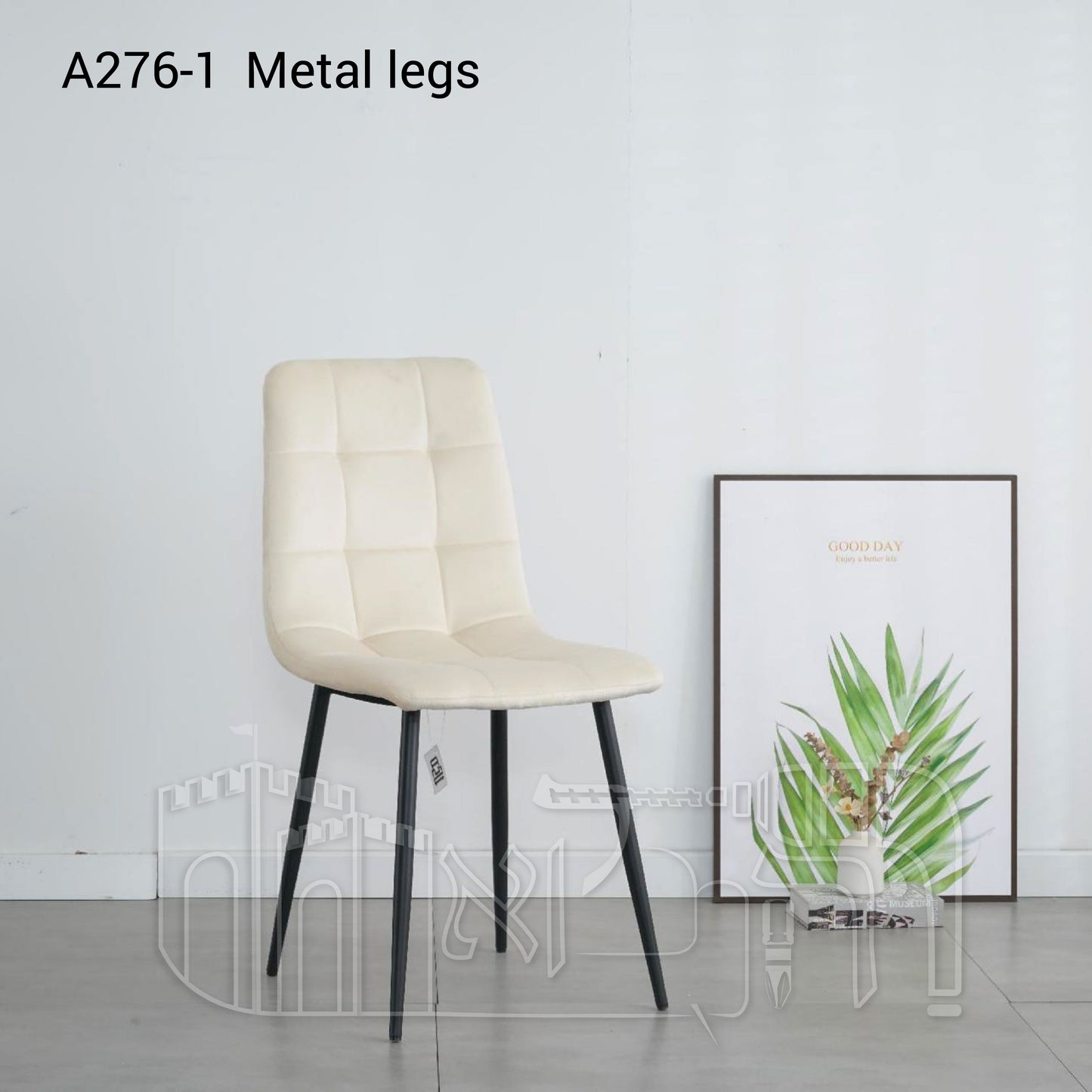 כיסא פינת אוכל 276-1 – רגלי מתכת