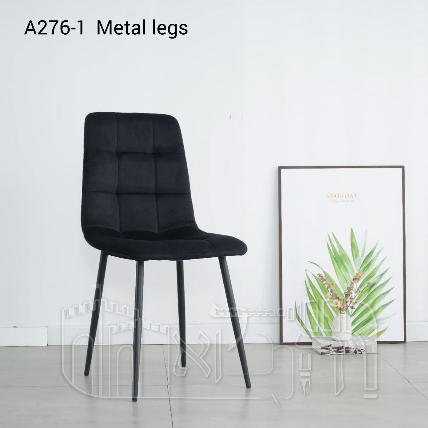 כיסא פינת אוכל 276-1 – רגלי מתכת