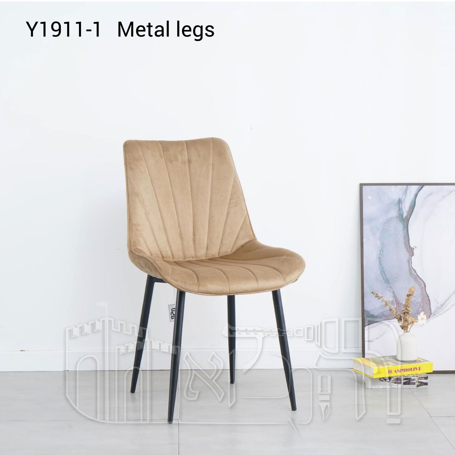 כיסא פינת אוכל Y1911-1 – רגלי מתכת