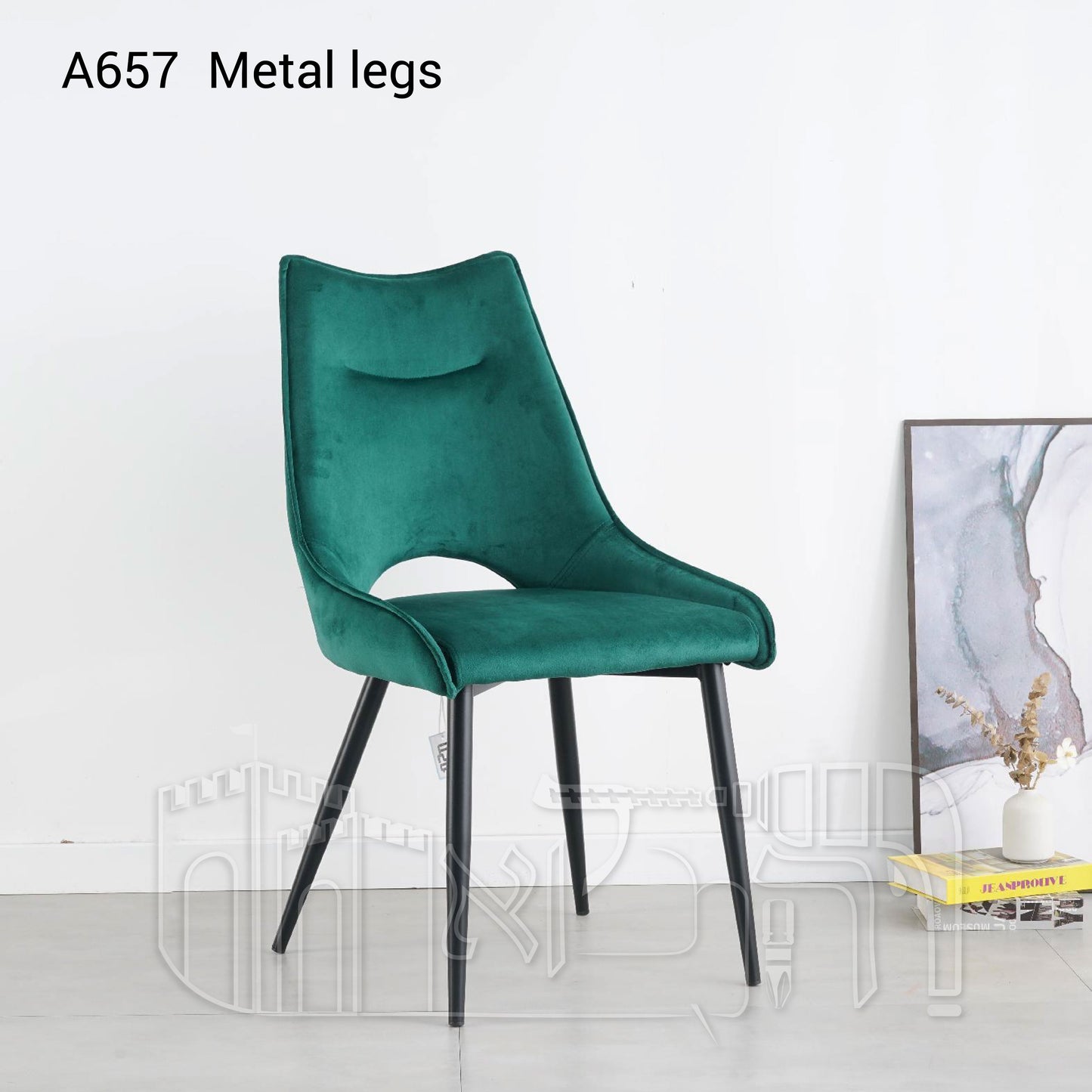 כיסא פינת אוכל A657 – רגלי מתכת