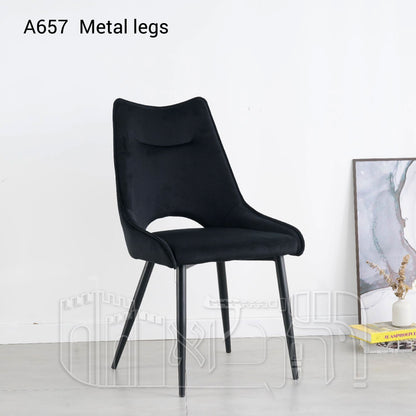 כיסא פינת אוכל A657 – רגלי מתכת