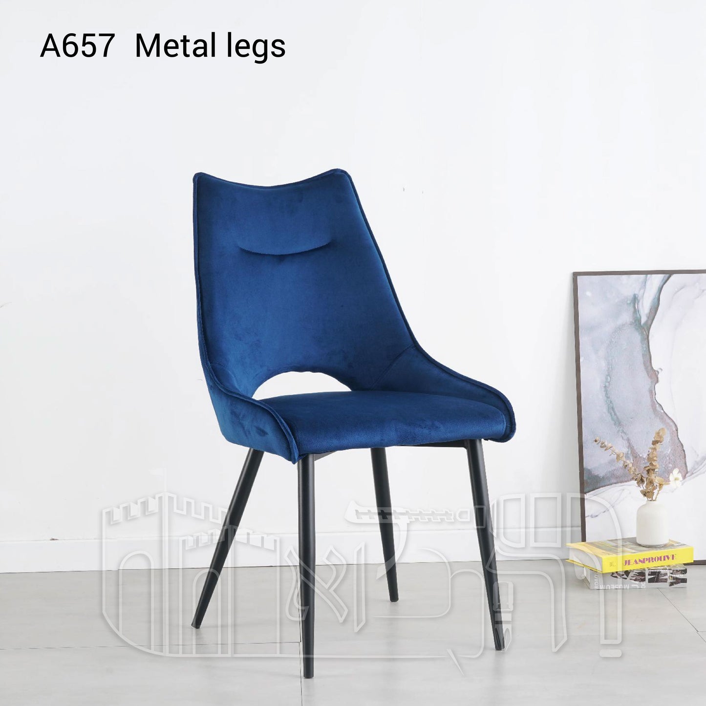 כיסא פינת אוכל A657 – רגלי מתכת