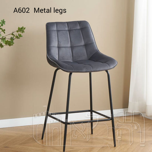 כיסא בר A602 - רגלי מתכת
