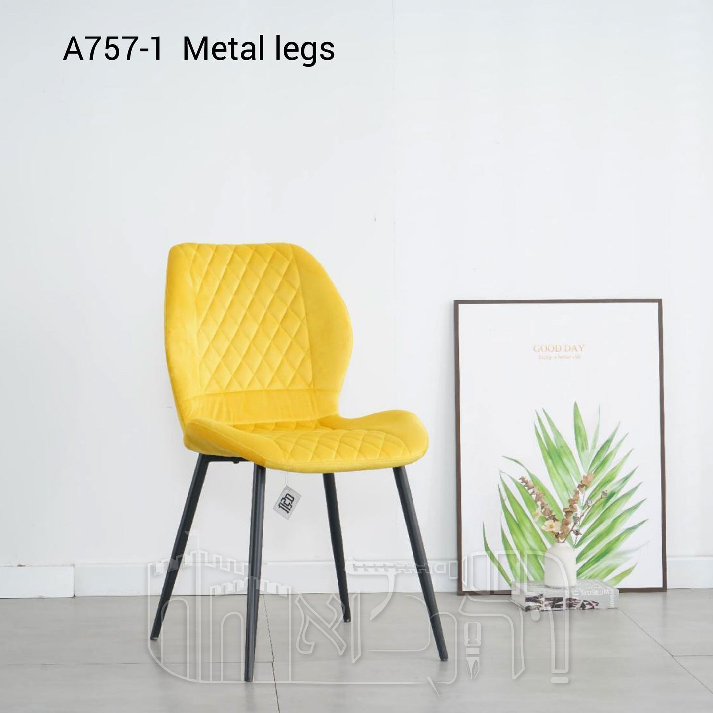 כיסא פינת אוכל A757-1 – רגלי מתכת