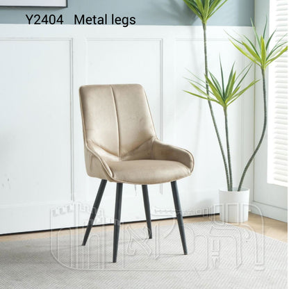 כיסא פינת אוכל Y2404 – רגלי מתכת