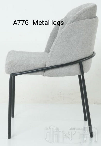 כיסא פינת אוכל A776 – רגלי מתכת