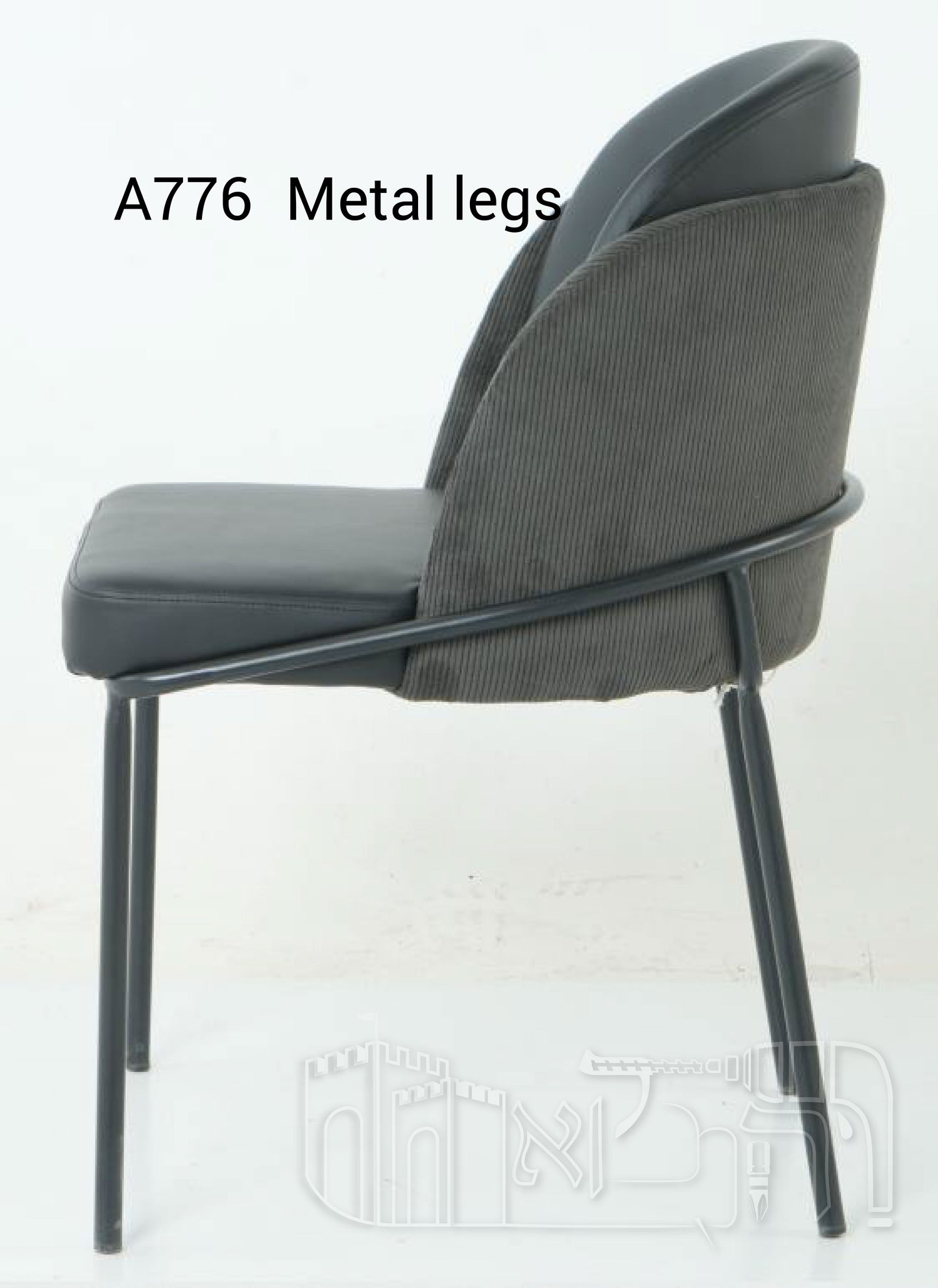 כיסא פינת אוכל A776 – רגלי מתכת
