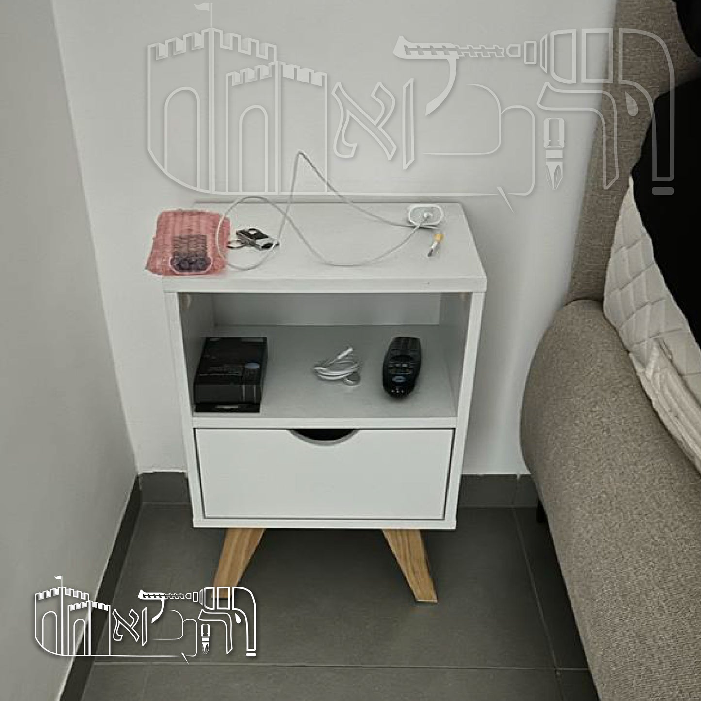 שידה בצבע תנור 1014