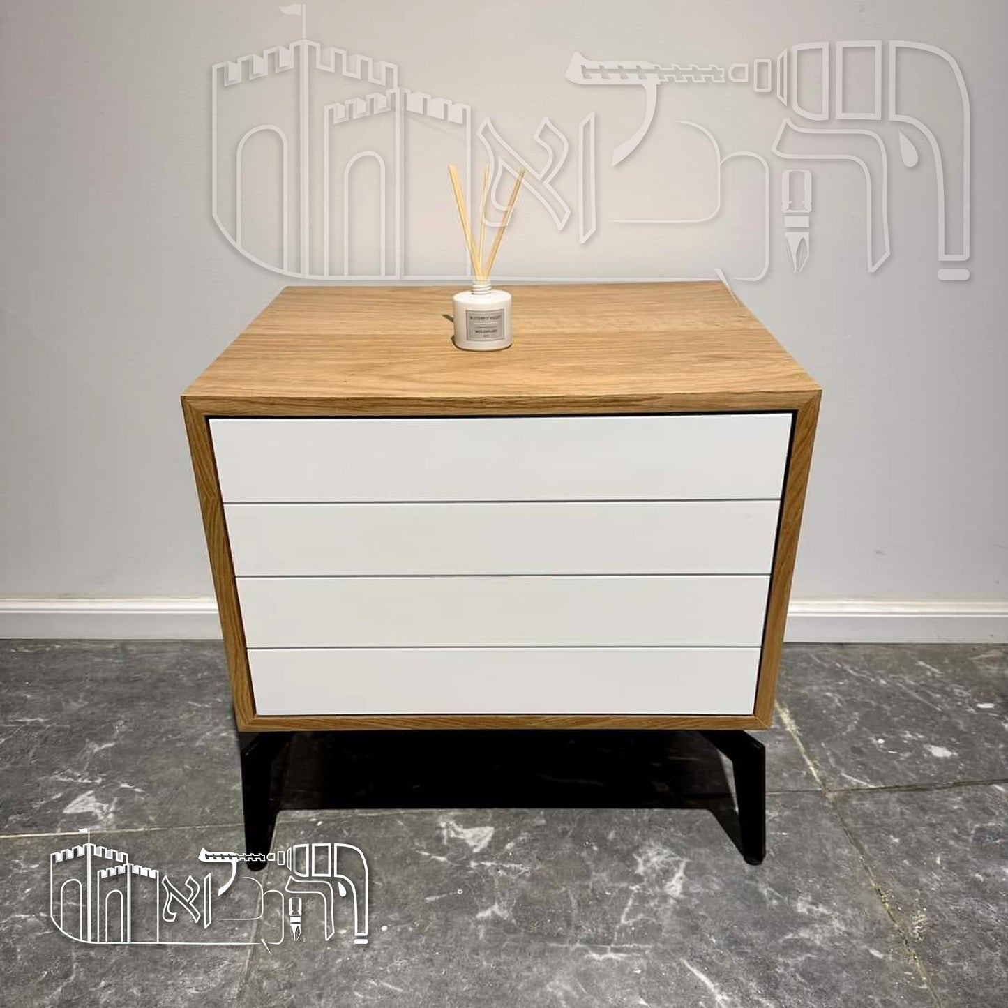שידה בצבע תנור 1010